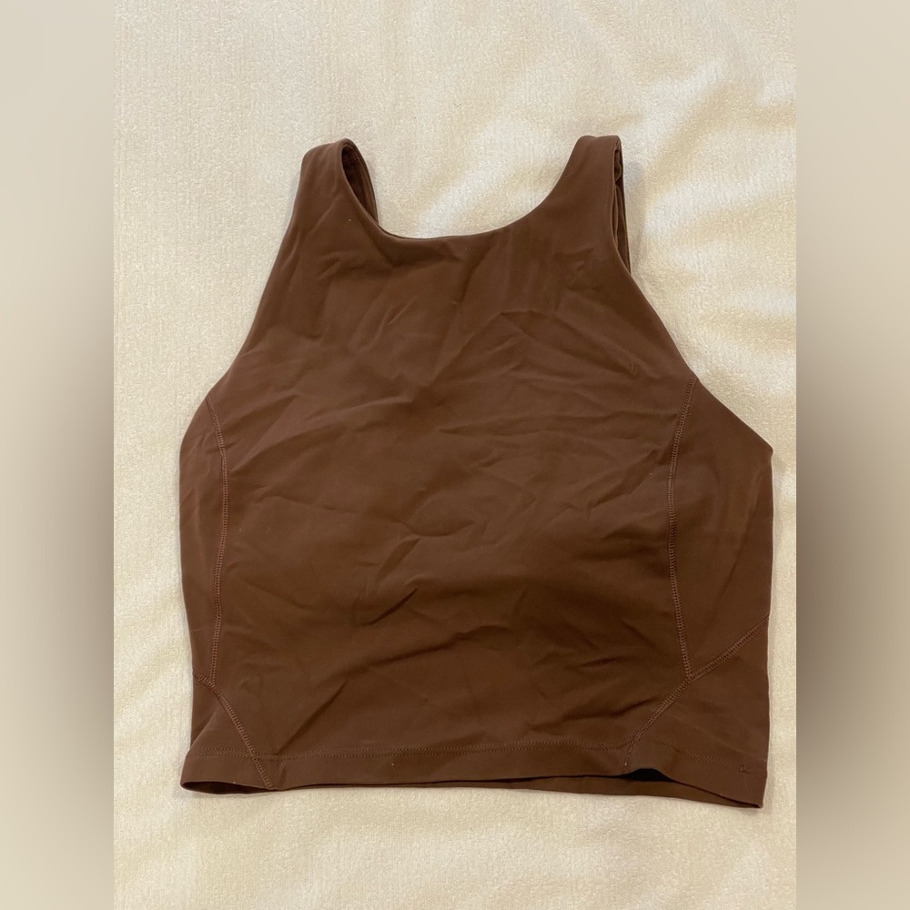 Lululemon Align High-Neck Tank Top Java